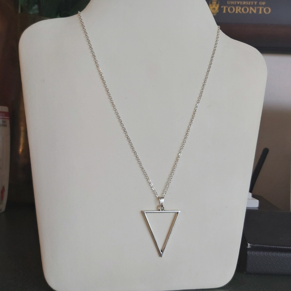 - Triangle Pendant  w/ Chain